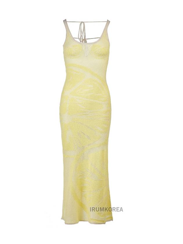 Women's Lemons On A Plate Sleeveless Long Dress Yellow - HOUSE OF SUNNY - BALAAN 2