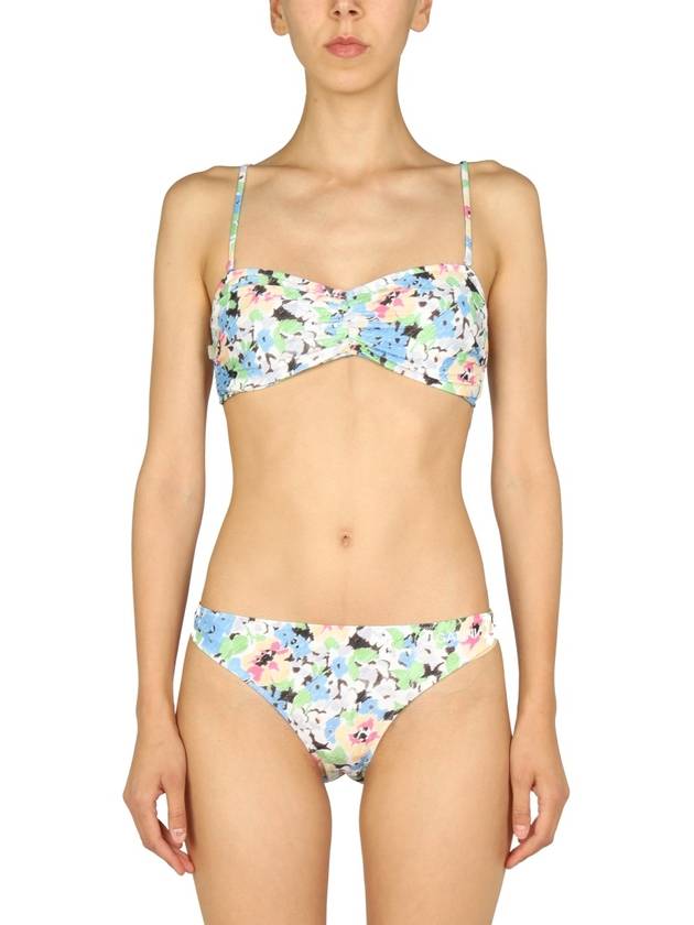 Women's Floral Pattern Bikini Bottoms - GANNI - BALAAN 4