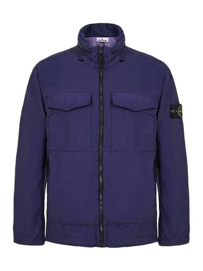 Waffen Naslan Light Watro Zip-up Jacket Dark Blue - STONE ISLAND - BALAAN 2