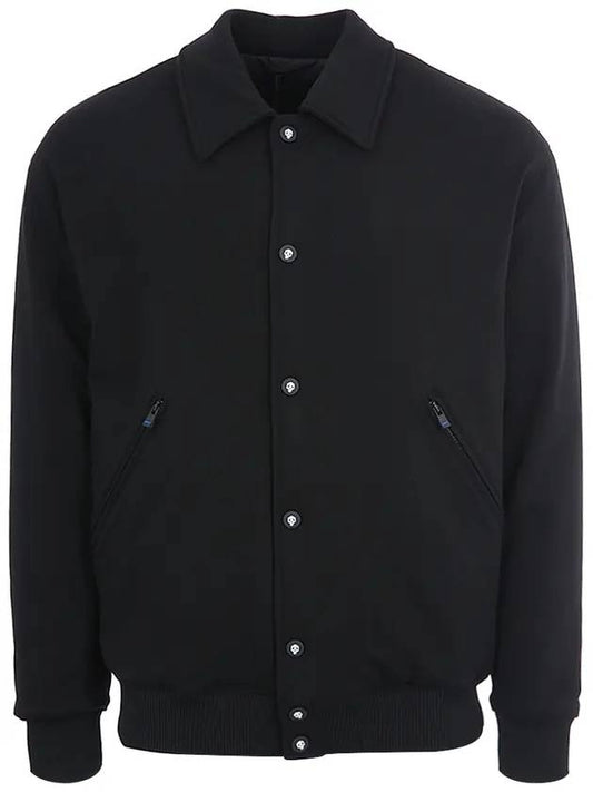 Panda Back Logo Jacket Black - KITON - BALAAN.