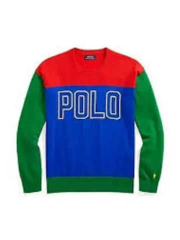 30 Points Big Fit Logo Cotton Sweater Multi - POLO RALPH LAUREN - BALAAN 1