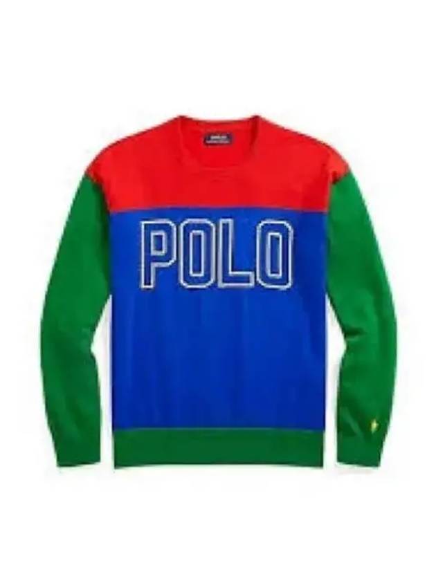 30 Points Big Fit Logo Cotton Sweater Multi - POLO RALPH LAUREN - BALAAN 2