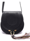 Marcie Small Saddle Cross Bag Black - CHLOE - BALAAN 3