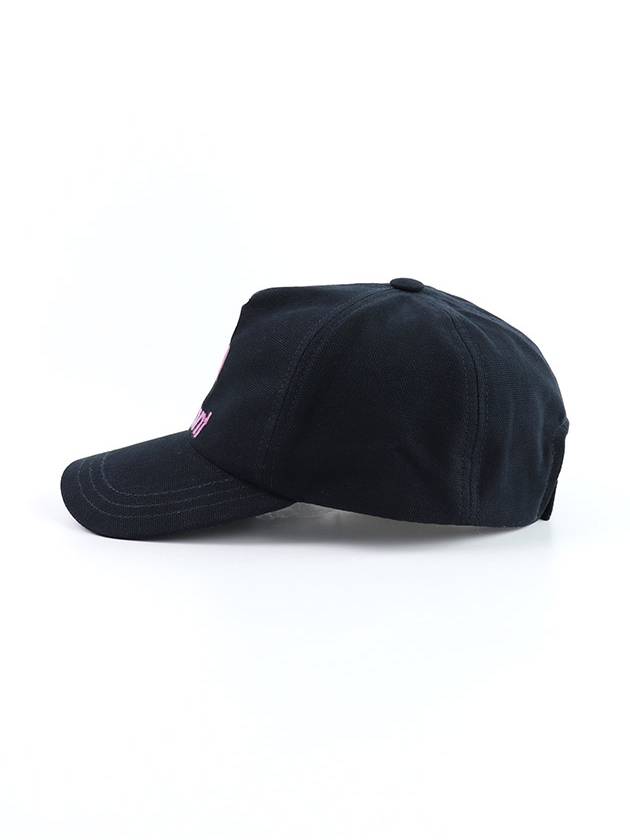 Tyron Embroidered Logo Ball Cap Black - ISABEL MARANT - BALAAN 3