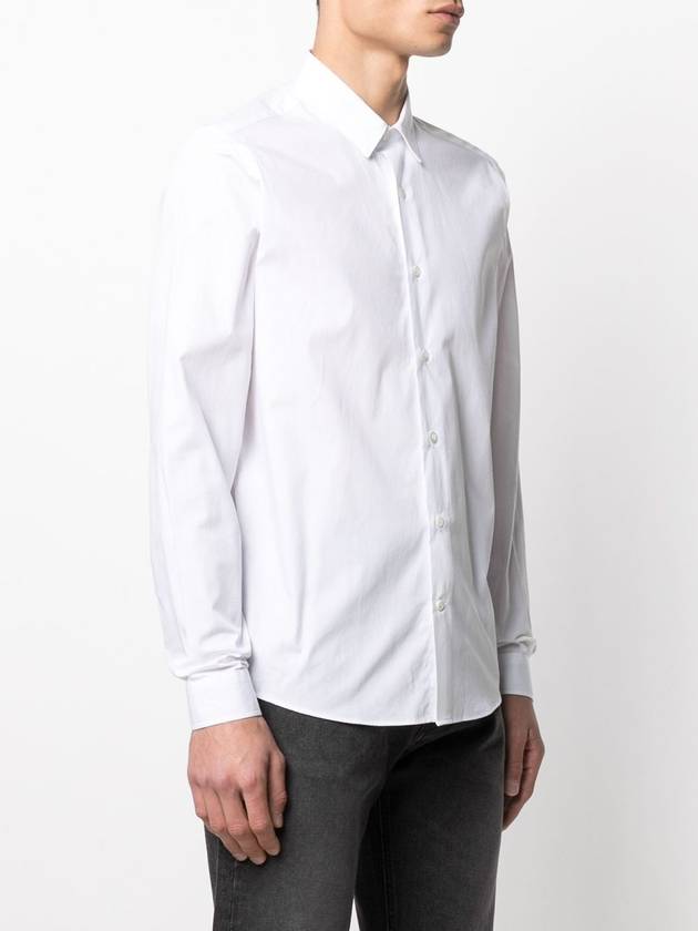 Classic Long Sleeve Shirt White - AMI - BALAAN.