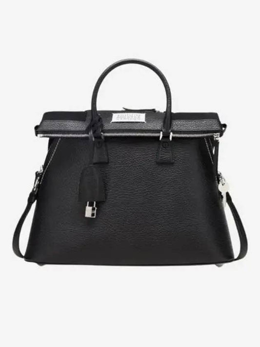 5AC Large Tote Bag Black - MAISON MARGIELA - BALAAN 2