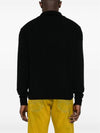 Football Polo Wool Knit Top Black - VIVIENNE WESTWOOD - BALAAN 3