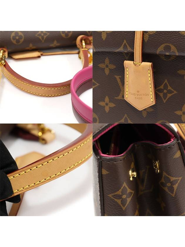 M42738 Monogram Canvas Fuchsia Bordeaux Red Cluny BB 2WAY - LOUIS VUITTON - BALAAN 6