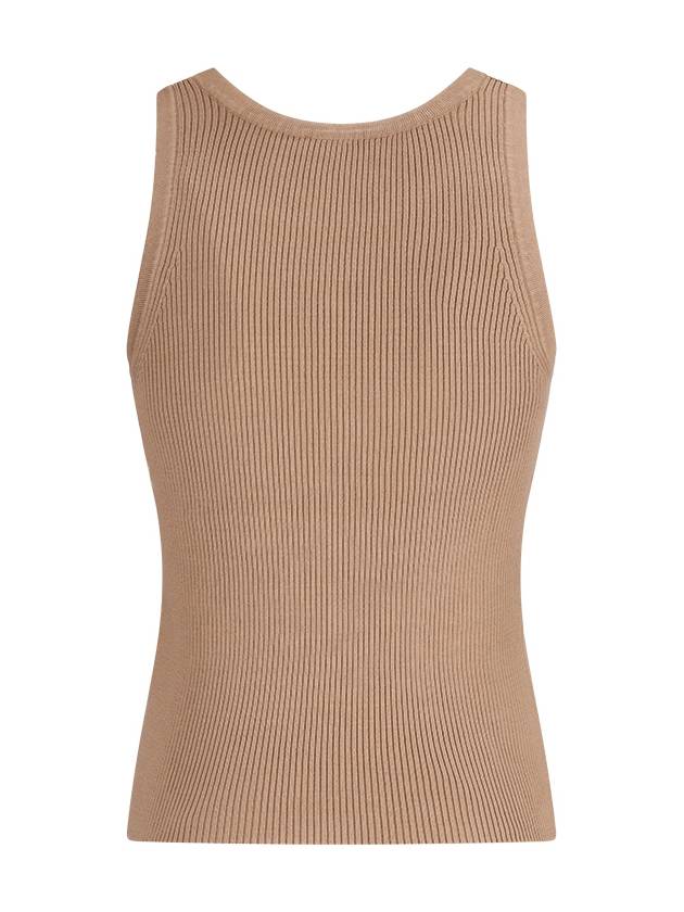 AMBURGO RIBBED KNIT TOP - S MAX MARA - BALAAN 1