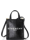 4G Canvas Vertical Mini G Tote Bag Black - GIVENCHY - BALAAN 2