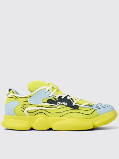 Karst Textile Low-Top Sneakers Yellow - CAMPER - BALAAN 2