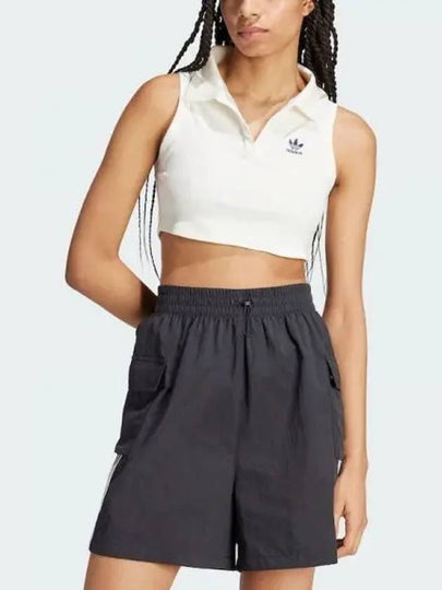 Premium Ribbed Crop Sleeveless Off White - ADIDAS - BALAAN 2