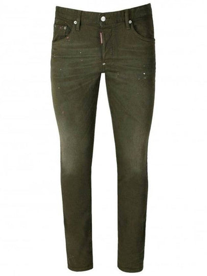 23 fw Stretch Cotton Pants WITH Paint STAINS S74LB1356S30733697 B0650374749 - DSQUARED2 - BALAAN 2