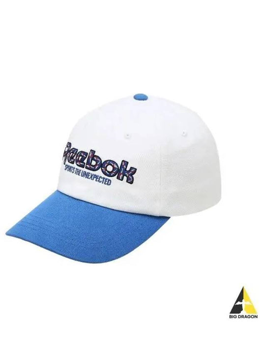 Mosaic wide ball cap blue - REEBOK - BALAAN 1