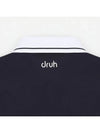 Drew Sleeve Modification Pique Collar T-shirt DM41LT33NAVY - DRUH GOLF - BALAAN 5