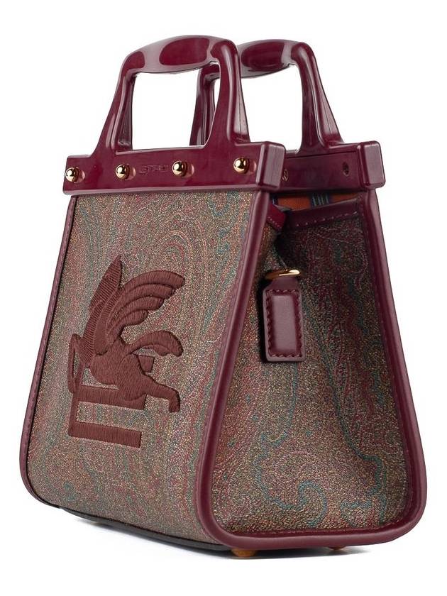 Etro Love Trotter Small Bag In Paisley Jacquard Fabric - ETRO - BALAAN 3