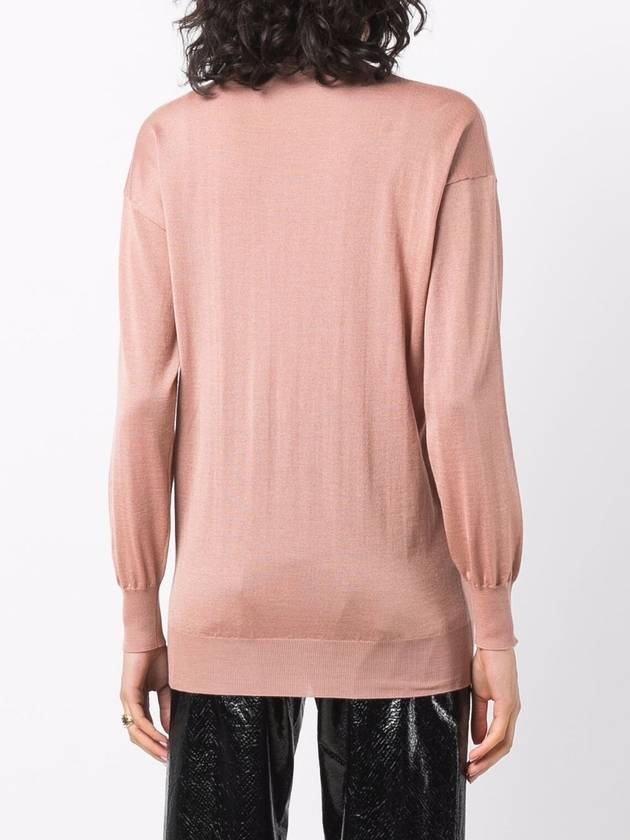 Cashmere Sweater Turtleneck Pink - TOM FORD - BALAAN 8