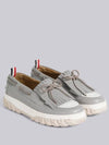 Cable Knit Sole Kilt Boat Grey - THOM BROWNE - BALAAN 3