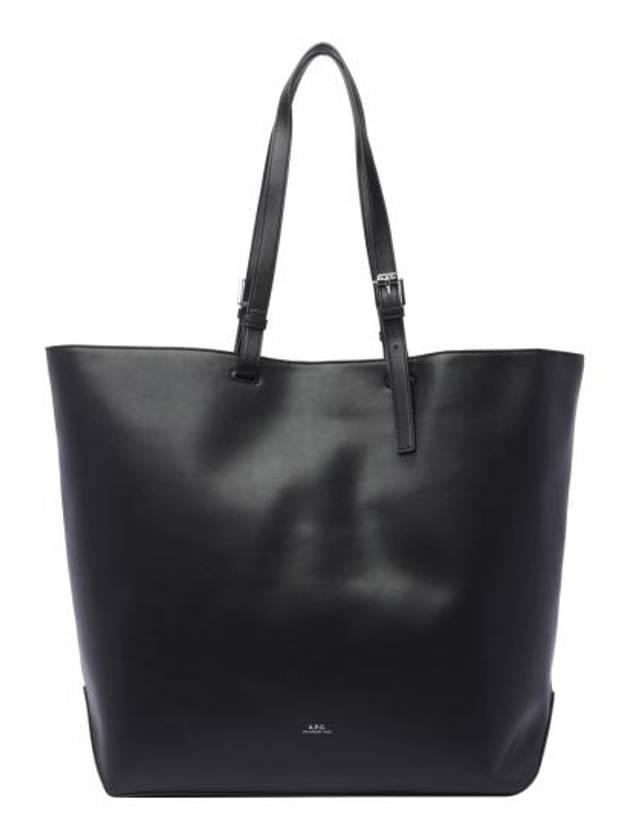 Logo Print Tote Bag Black - A.P.C. - BALAAN 2