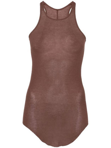 Rick Owens Fine-Ribbed Tank Top - RICK OWENS - BALAAN 1