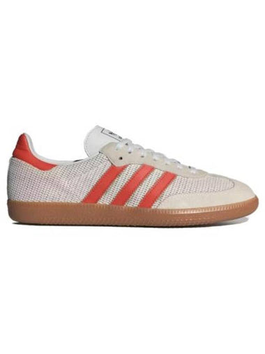 Samba OG Mesh Low Top Sneakers Red Crystal White - ADIDAS - BALAAN 1