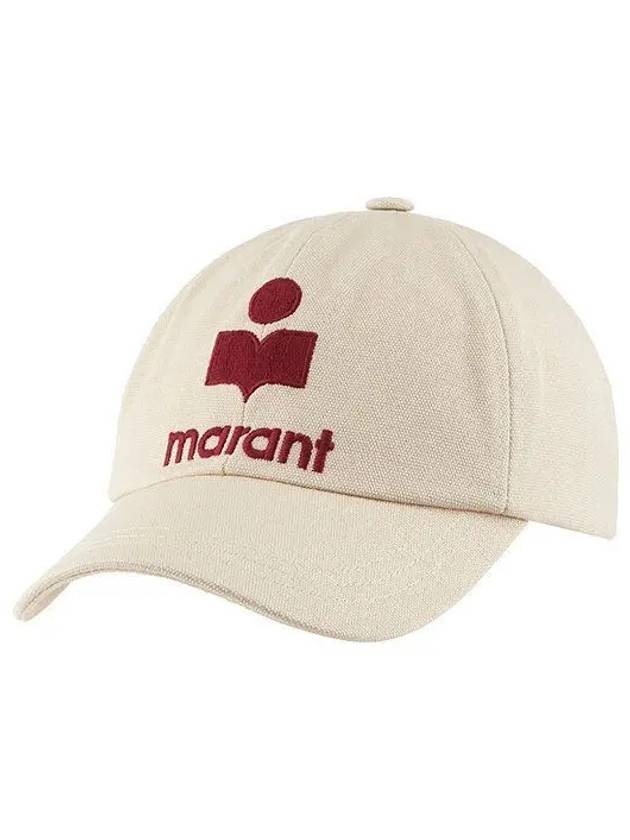 Tyron Logo Ball Cap Ivory - ISABEL MARANT - BALAAN 2