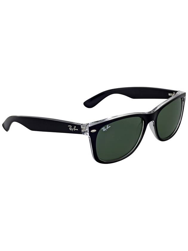 Ray Ban New Wayfarer Color Mix Green Classic G-15 Square Unisex Sunglasses RB2132 6052 58 - RAY-BAN - BALAAN 3