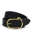 Manchette Belt 30mm Noir Black - BLEU DE CHAUFFE - BALAAN 1