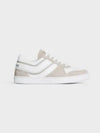 Trainer Suede Calfskin Lace-Up Low-Top Sneakers Light Beige - CELINE - BALAAN 2