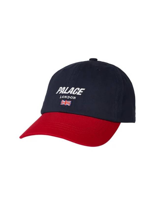 London 6 Panel Navy Red P26H064 - PALACE - BALAAN 1