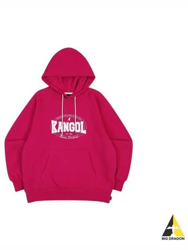 Women s College Varsity Hoodie 5154 Burgundy - KANGOL - BALAAN 1