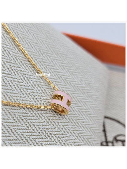 Pop Ache Mini Necklace Gold Rose Dragee - HERMES - BALAAN 2