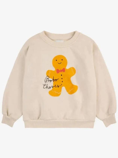 Gingerbread Sweatshirt B224FC003 Italian Kids - BOBO CHOSES - BALAAN 2