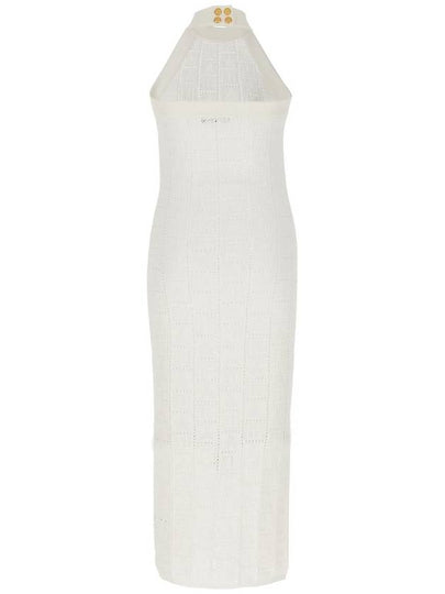 Balmain Monogrammed Knit Dress - BALMAIN - BALAAN 2