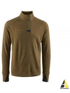 Maintenance Half Zip Sweater Man Olive 10055 510 - KLATTERMUSEN - BALAAN 2