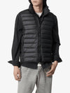 Loom Woven Chambers Recycled Nylon Down TC Vest Black - STONE ISLAND - BALAAN 5