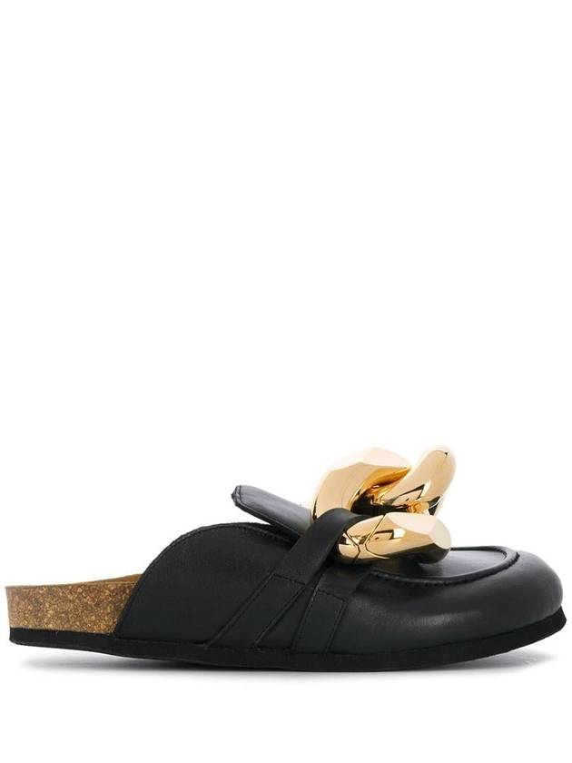 Women's Bold Chain Bloafer Black - JW ANDERSON - BALAAN 2