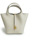 Picotin Lock 22 Tote Bag Beton - HERMES - BALAAN 3