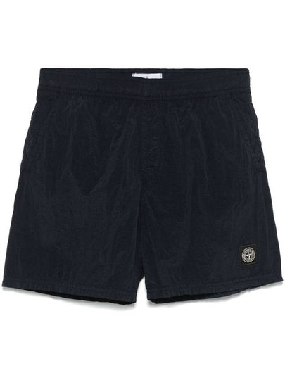 Nylon Metal Econyl Swim Shorts Navy - STONE ISLAND - BALAAN 2