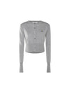 Bea Cropped Cardigan Grey - VIVIENNE WESTWOOD - BALAAN 2