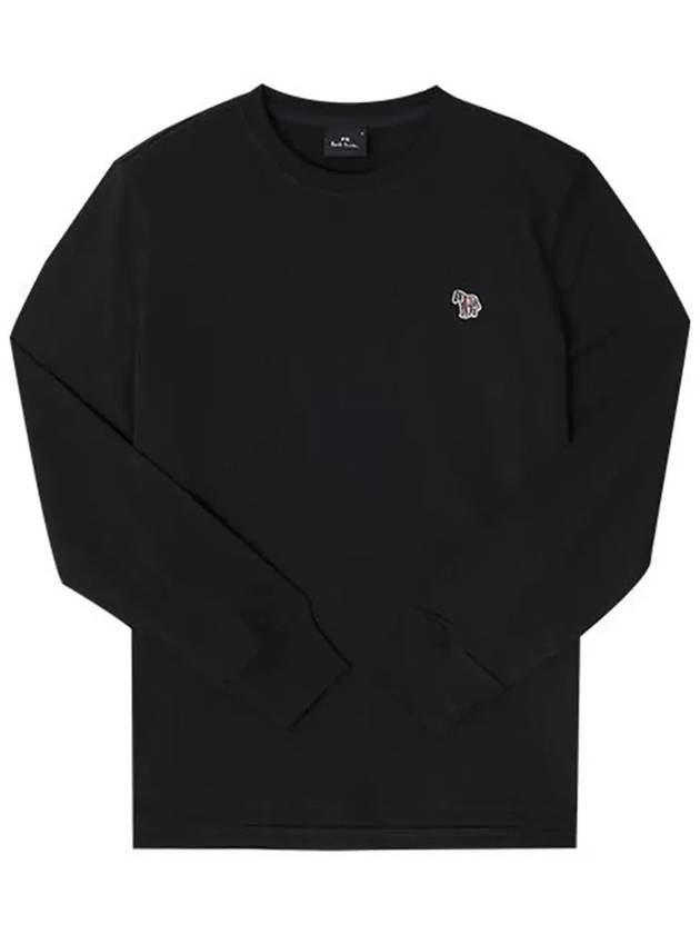 Zebra Logo Long Sleeve T-Shirt Black - PAUL SMITH - BALAAN 5