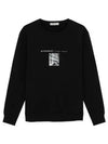 Graphic Print Sweatshirt Black - GIVENCHY - BALAAN 2