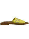 Woody Flat Mules Yellow - CHLOE - BALAAN 2