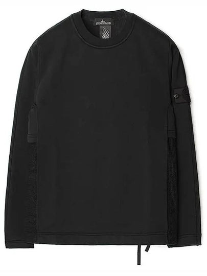 Wappen Shadow Project Mesh Long Sleeve T-Shirt Black - STONE ISLAND - BALAAN 2