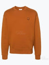 Bold Fox Head Cotton Sweatshirt Orange - MAISON KITSUNE - BALAAN 2