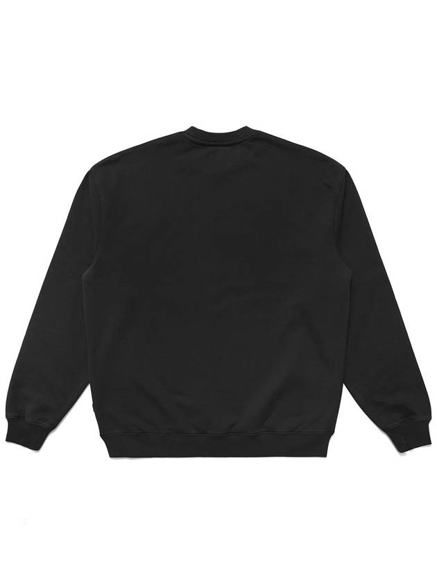 Health SeekersGolfers Crew Neck Sweatshirt BLACK M3313LFS03BLK - MALBON GOLF - BALAAN 3