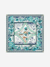 LV Island Square 90 Scarf Blue - LOUIS VUITTON - BALAAN 1