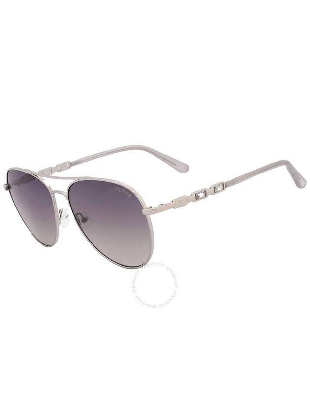 Guess Factory Smoke Gradient Pilot Ladies Sunglasses GF6143 10B 59 - GUESS - BALAAN 3