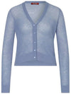 Accorta Vneck cardigan blue 2363461239 004 - MAX MARA - BALAAN 2