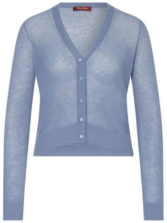 Accorta Vneck cardigan blue 2363461239 004 - MAX MARA - BALAAN 1